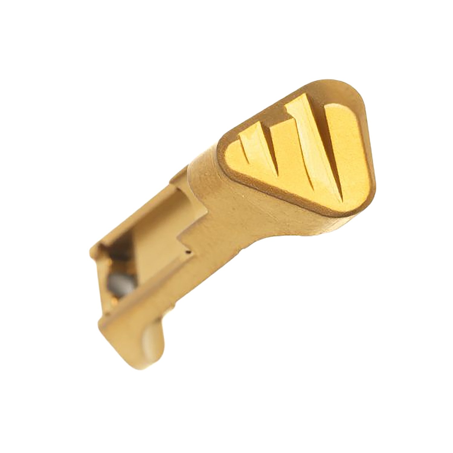 Tyrant CNC Extended Mag Release Sig P365 Matte Gold 17-4 SS - Tyrant CNC