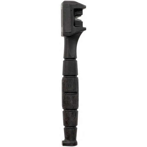 KA-BAR Tactical Knife Sharpener 6.37" - Black Creamid Carbide Portable Tool - Ka-Bar