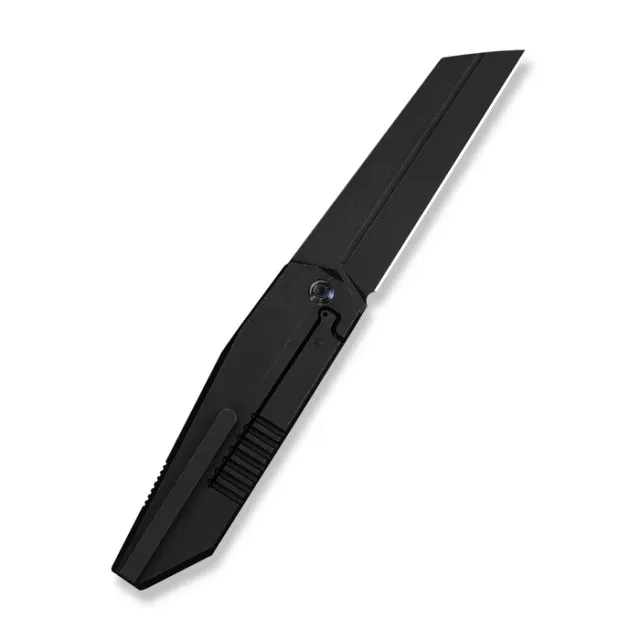 We Knife Collinear Flipper 3.67in M390 Black Titanium Endcap - We Knife