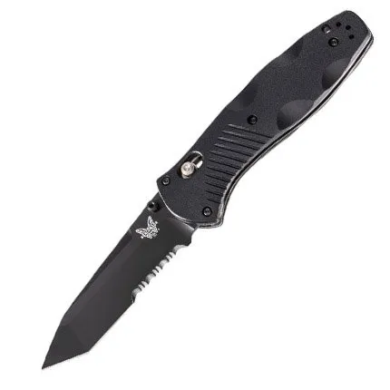 Benchmade 583SBK Osborne Barrage 3.6" Serrated Tanto 154CM Steel