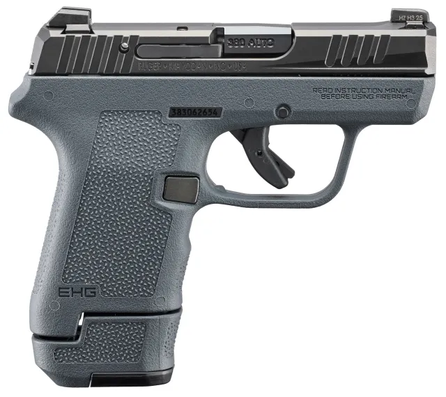 Buy Ruger LCP Max EHG Handgun .380 Auto 13(1)&10(1)rd Magazines 2.8 Barrel Black Slide/Gray Frame Tritium Front Sight online