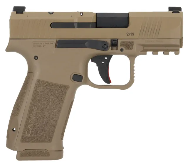 Buy CENT METE MC9 9mm 17Rd FDE Optics Ready Pistol online