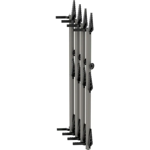 Novix NX-4PC Climbing Stick 4-Pack, 32" Aluminum, Gray, 300 lb Capacity - Novix