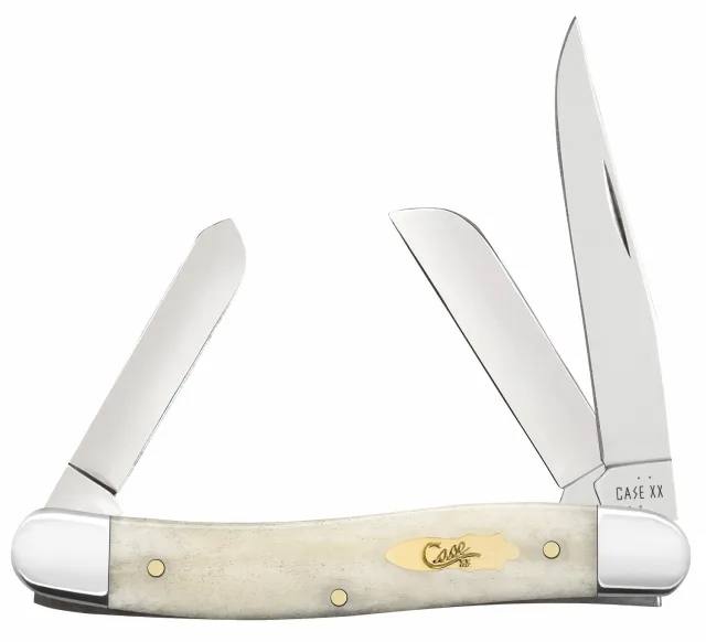 Buy Case Cutlery Stockman Medium Folding Knife Carbon Steel Blade Bone Handle online