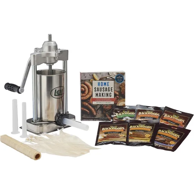 Buy LEM Products Model 838 Sausage Stuffing Kit 5 lb Vertical Stuffer online