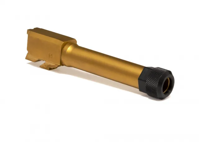 Century Arms 9MM Barrel: Fluted, Threaded, PVD Coated - High Precision CNC Machined, Match Grade Accuracy