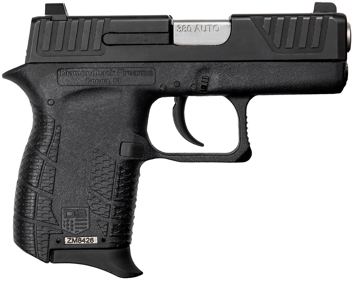 Buy DIAMONDBACK DB380 Gen4 .380 ACP 2.8in 6rd Black Semi-Auto Pistol DB0100E002 online