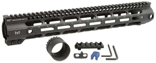 Midwest Industries MICRL30815 AR-308 15" Combat Handguard Black Anodized - Midwest Industries