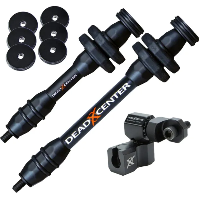 Dead Center Dead Level Hunter V2 Lite Combo Black 8 in./ 6 in. - Dead Center