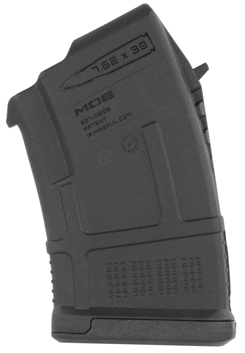Magpul MAG657-BLK PMAG AK47 7.62x39mm 10-Round Black Magazine - Magpul Industries - 7.62 x 39 mm