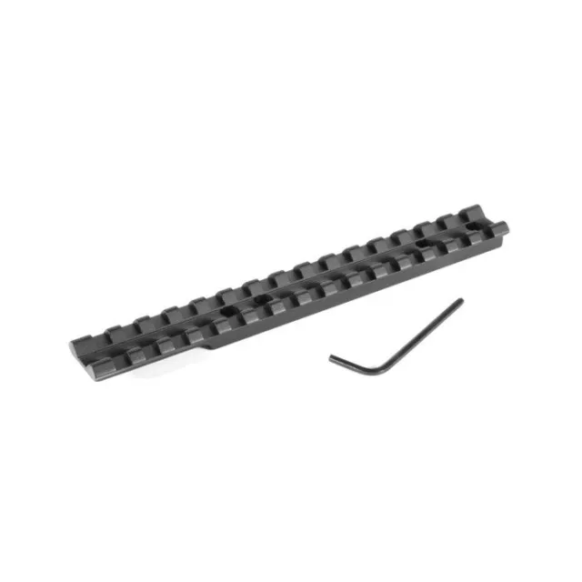 EGW 46102 Picatinny Scope Rail Ruger 10/22 20 MOA Aluminum Black - EGW