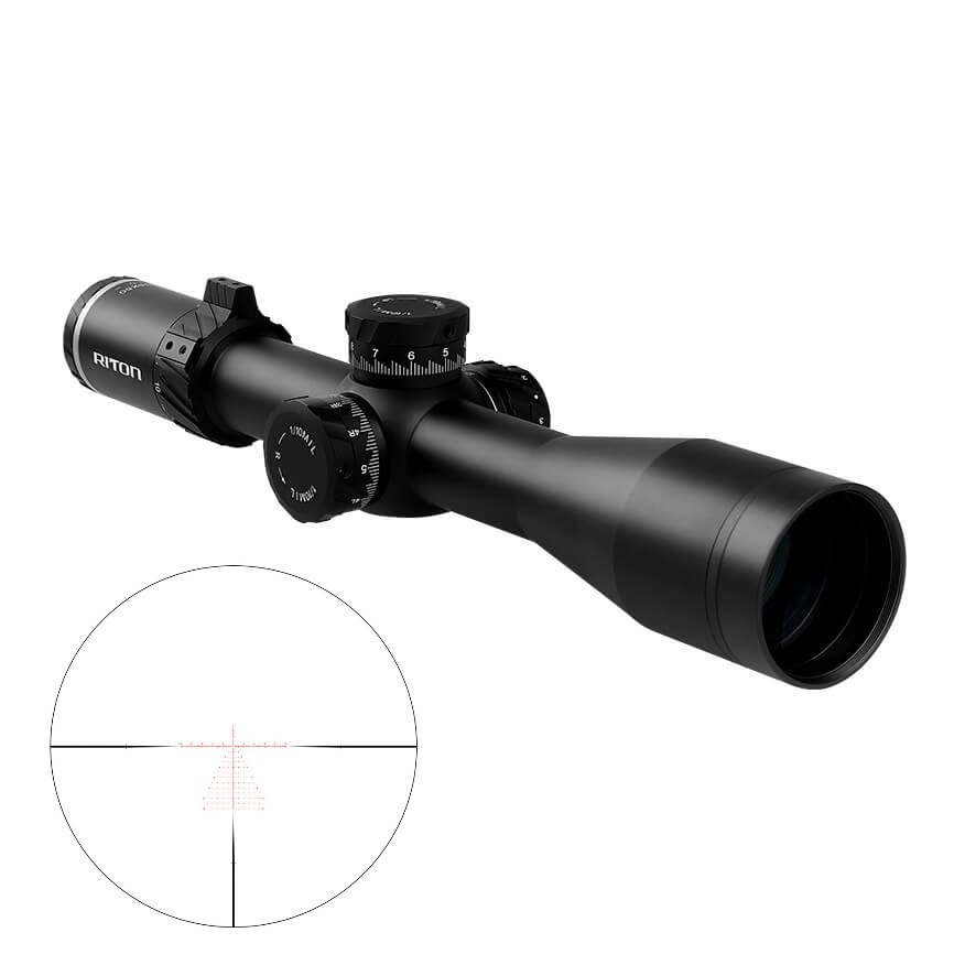 Riton 7C318LFI23 7 Conquer 3-18x50 Rifle Scope HD Glass Matte Black - Riton Optics - 50MM