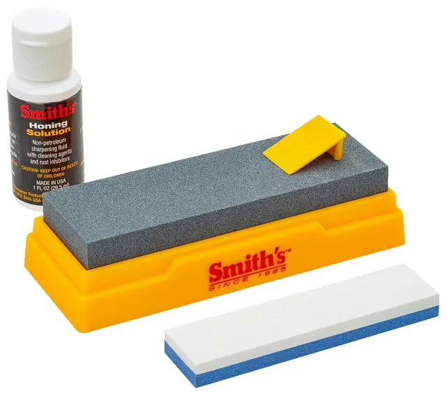 Smiths 51328 Combination Bench Stone Gray/Yellow Synthetic - SMITHS
