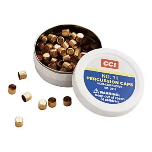 Buy CCI 311 Percussion Cap Black Powder Copper #11 1000 per Box, 5 per Case online