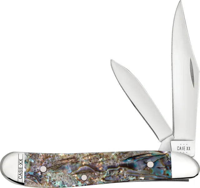 Buy Case CAE SMOOTH ABALONE PEANUT 2.1in Clip Point .000 online
