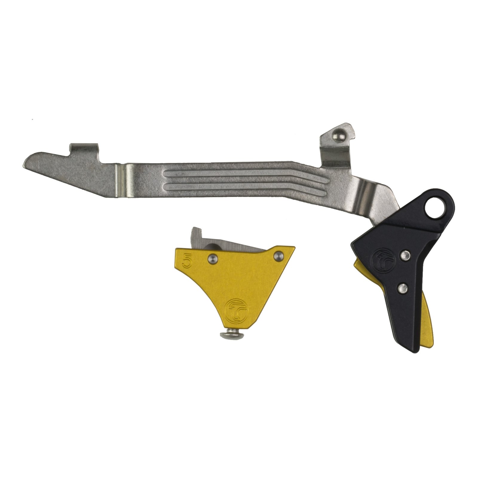 Timney ALPHAGLOCK5 Gold Trigger for Glock Gen5/44 9mm/40 S&W/22 LR - Timney Triggers