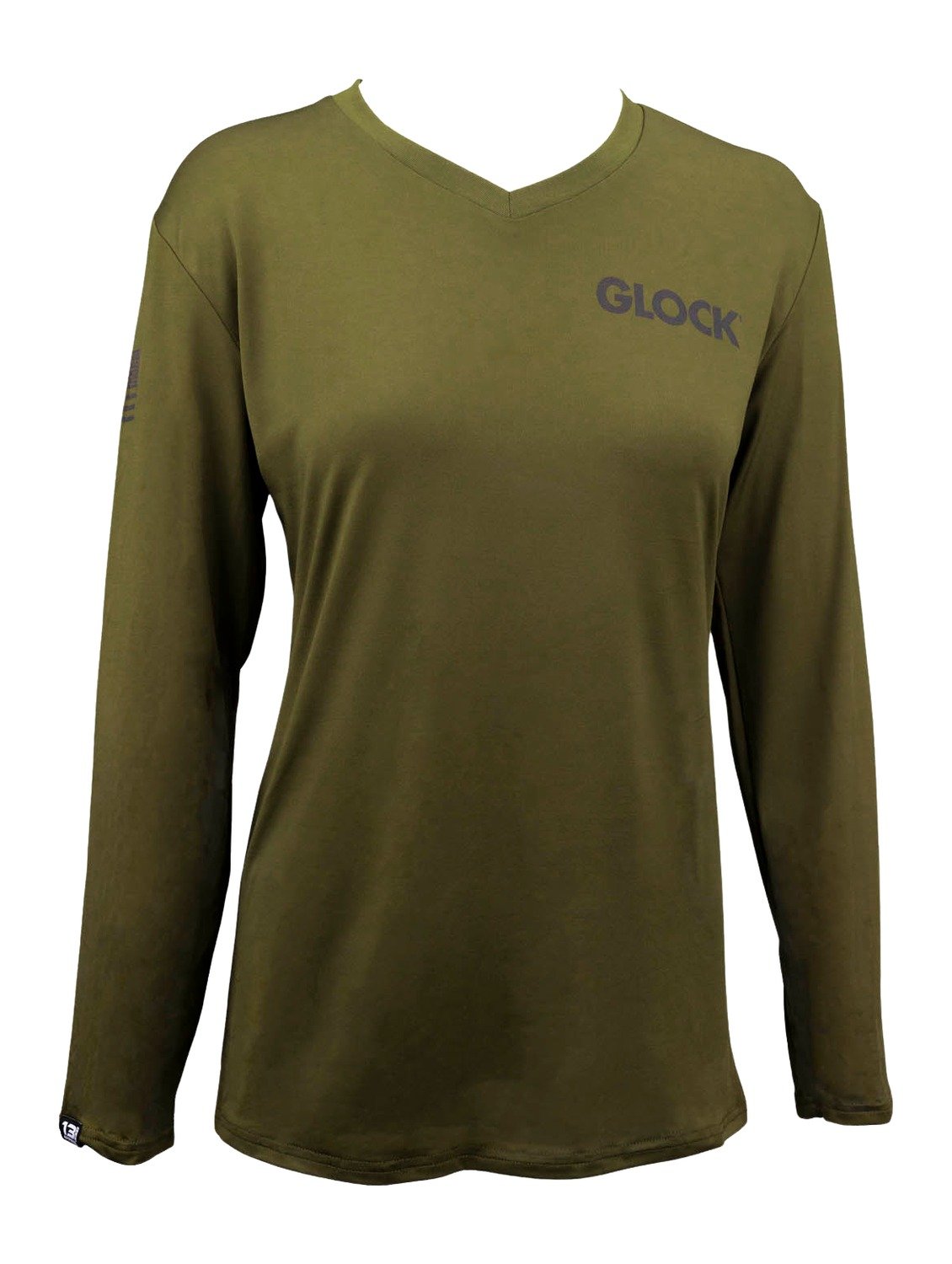 Glock AP96428 Ladies Performance Shirt Green L Moisture-Wicking - Glock