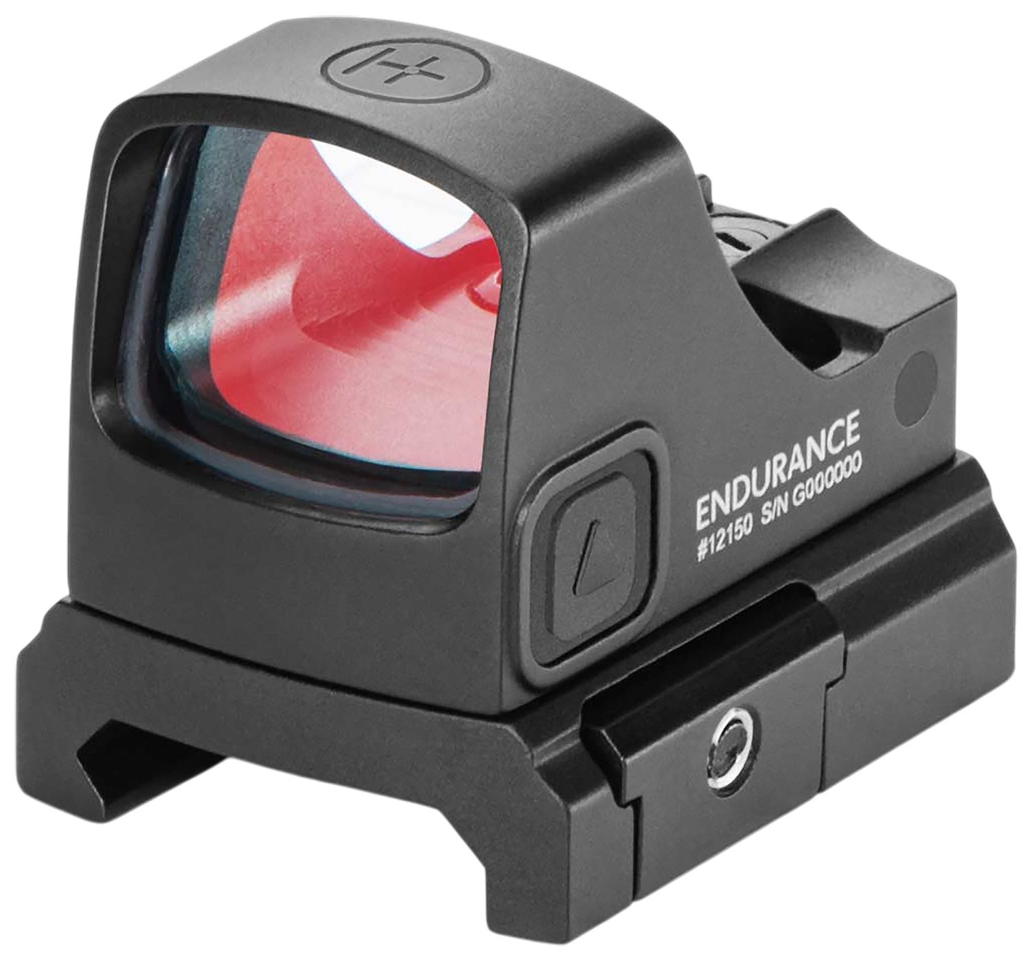 Hawke Sport Optics 12150 Black 1x21mm 3MOA Dot/Circle Dot Reticle Weaver Rail/RMSc Footprint Mount - Hawke Optics - 21MM
