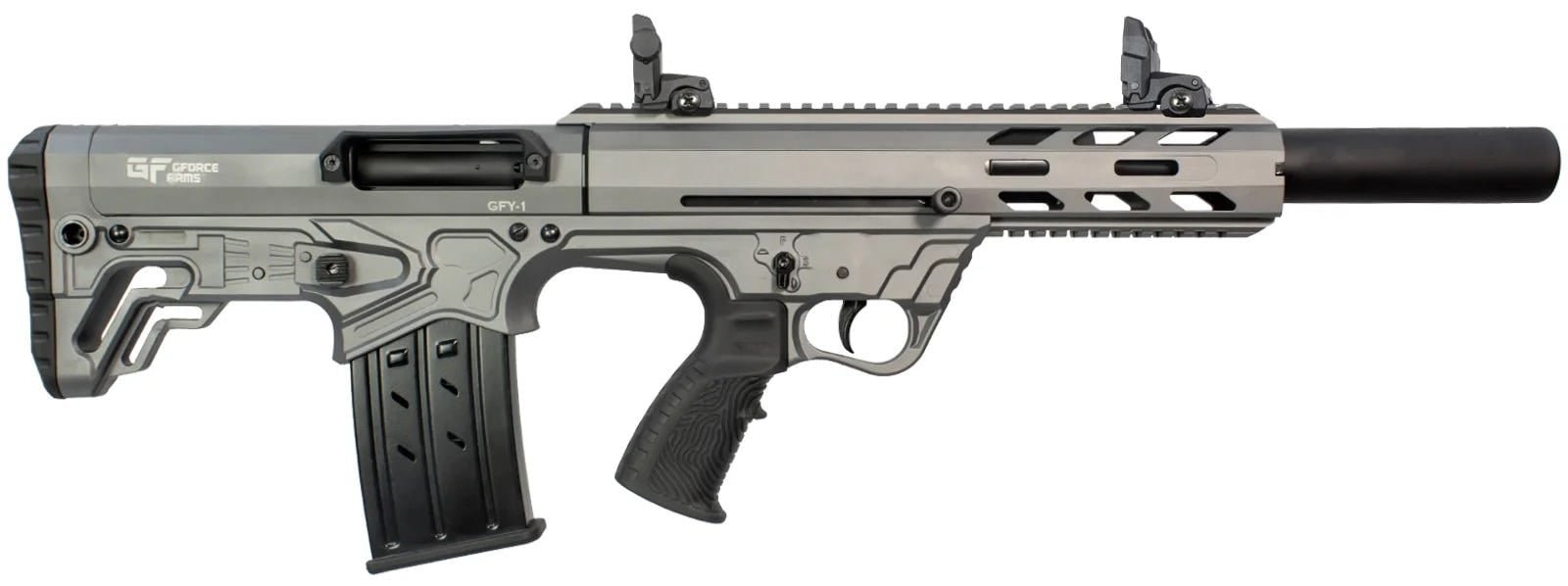 Gforce Arms GFY11220-TG GFY1 12 Gauge 18.5" Tactical Grey Cerakote Shotgun - GForce Arms - 12 Gauge