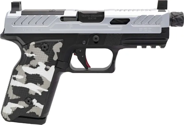 Fusion Firearms XF XF 9mm Luger RMR/RMSc Optic Plates Included 10+1 4.250 Chrome Aluminum - Fusion Firearms - 9mm