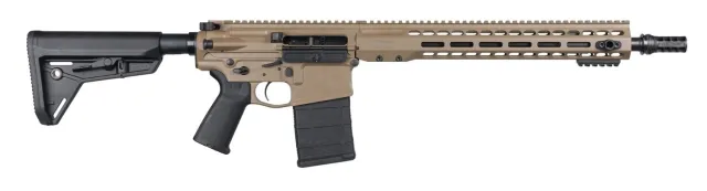 Barrett 18851 REC10 LR 308 Win 20+1 20" Black Match Grade Threaded Barrel, Flat Dark Earth Cerakote Aluminum Receiver w/Picatinny Rail, M-LOK Handguard, Magpul MOE Black Polymer Stock & Grip, Ambidext