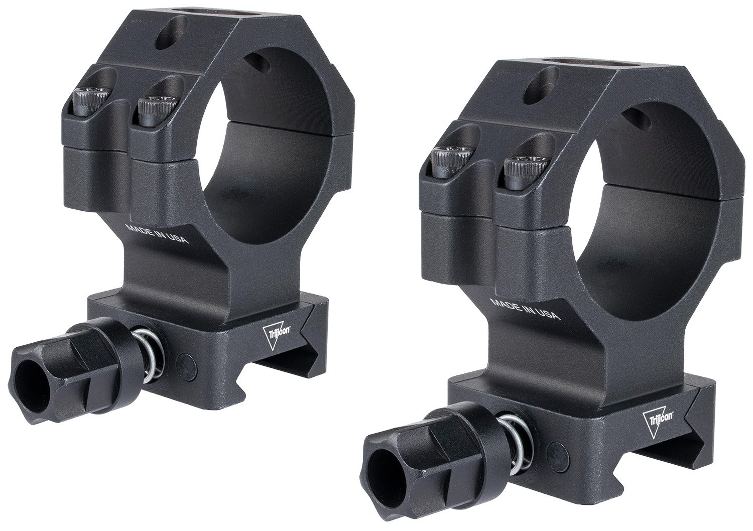 Trijicon AC22071 34mm Extra High Q-LOC Scope Rings Matte Black - Trijicon - 34MM