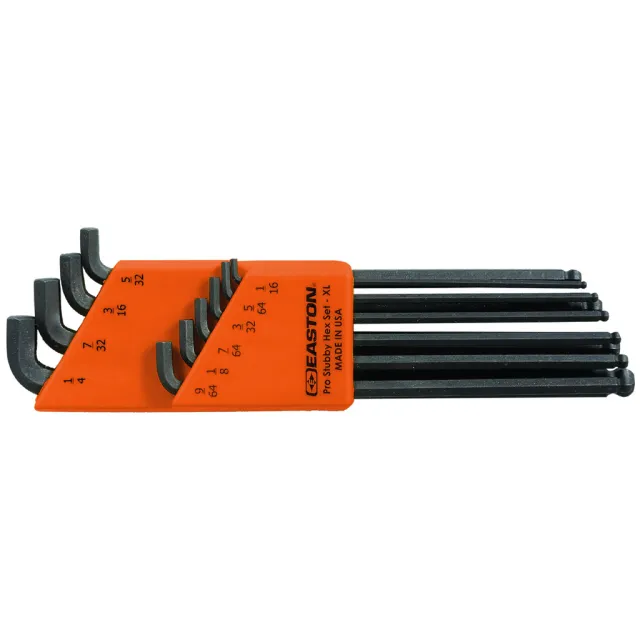 Easton 922781 Pro Stubby Hex Set, Short Arm, 1/16"-1/4" Sizes - Easton for sale at Iron and Lace
