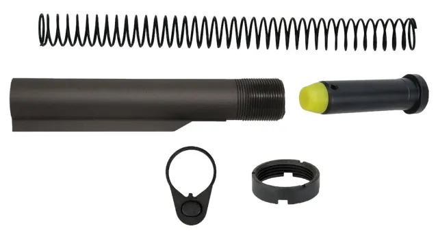 TacFire MAR047PCCAP Mil-Spec Buffer Tube Black Matte - TacFire for sale at Smoke Wagon Firearms