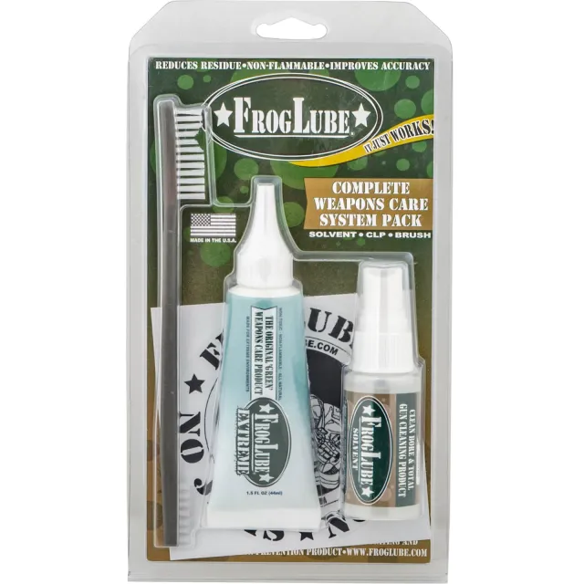 Frog Lube System Kit CLM -1.5Oz CLP/1Oz Sol/Brush - FrogLube
