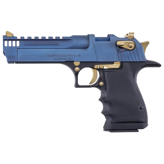 Magnum Research DE50L5CBG Desert Eagle L5 50 AE 5" Carbo Blue PVD Pistol - Magnum Research - 50 AE