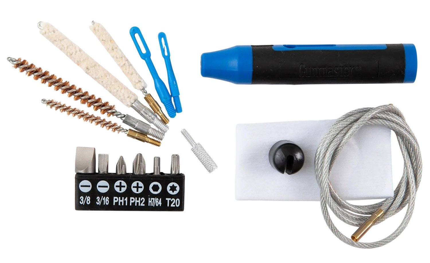DAC 38275 Universal Gun Cleaning Kit 17/22 Rifle Rod 17 In - DAC