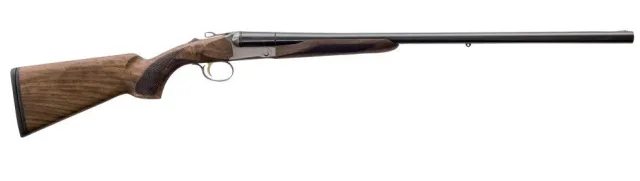 Buy Charles Daly 930.355 12GA 3" 28" SxS Shotgun, Walnut, Blued Finish online