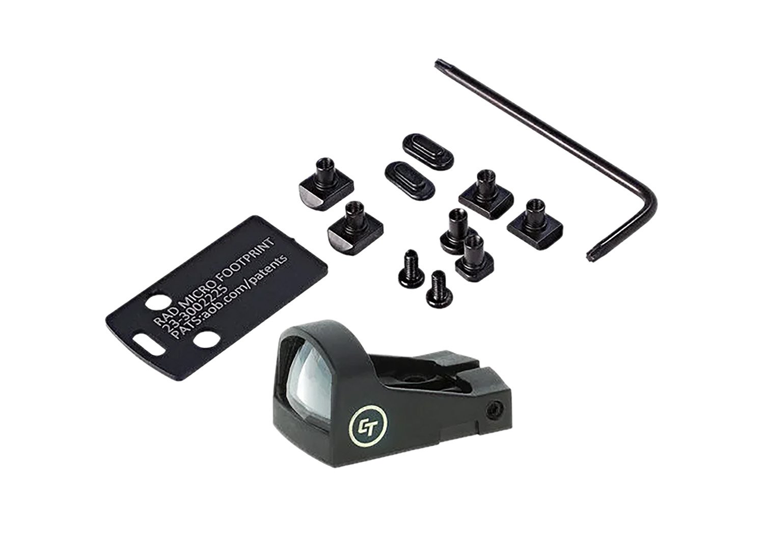Buy Crimson Trace 0130000201 CTS-1520 Red Dot Dovetail Mount Kit Black online