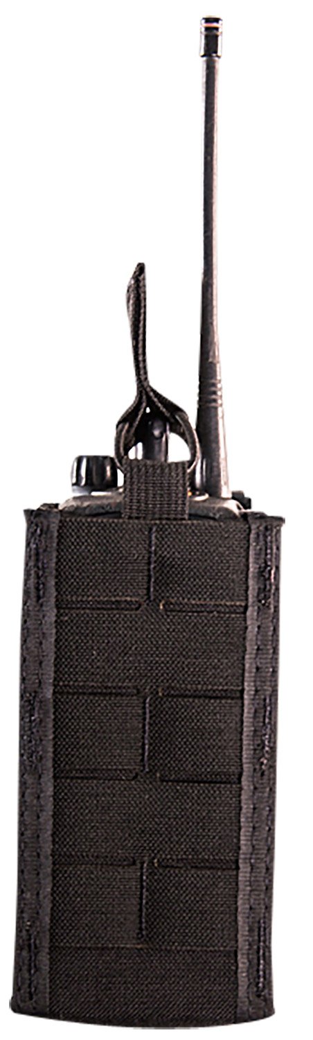 HSGI Duty Radio Holder 41RD00BK Black Nylon MOLLE Bungee - HSGI