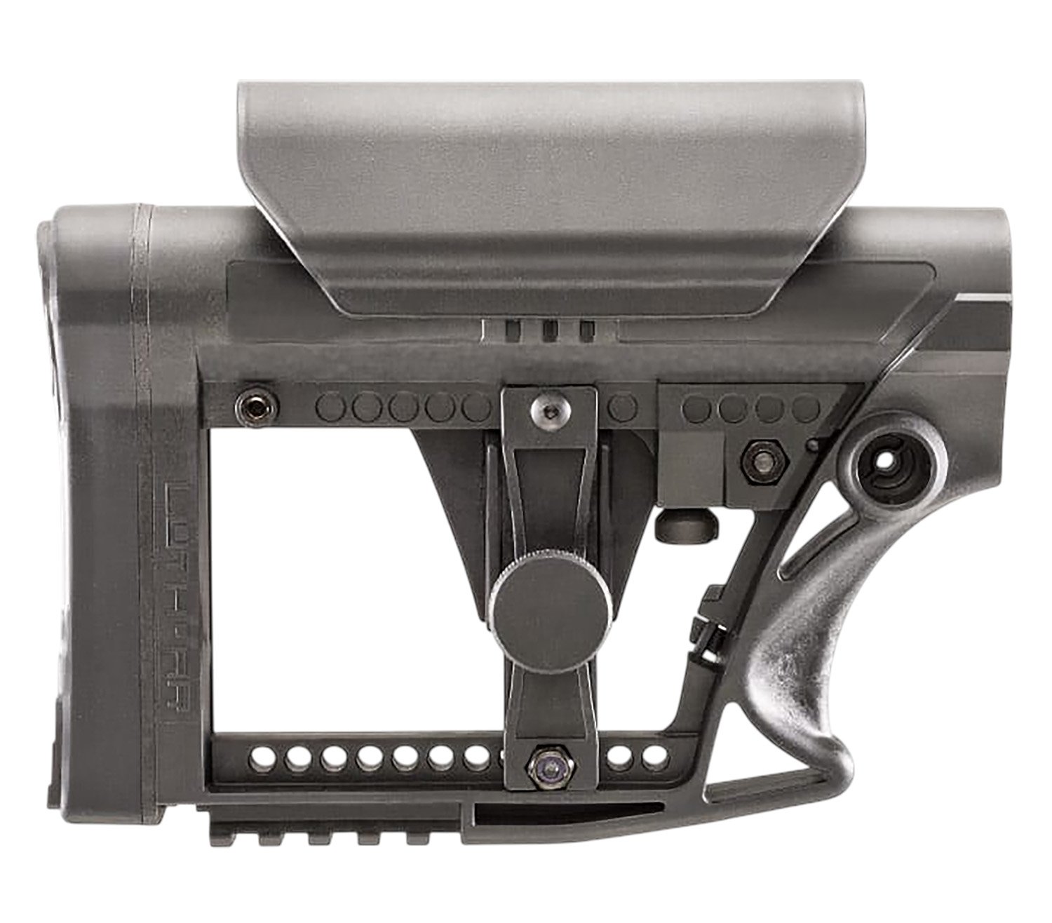 Luth-AR MBA-4-CHP AR-15 Carbine Buttstock with Cheek Riser Black - Luth-AR