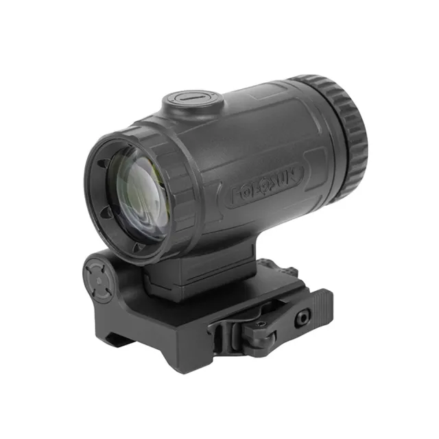Holosun HM3XMICRO 3x Ultra-Compact Magnifier, Aluminum Housing, Flip & QD mount - Holosun