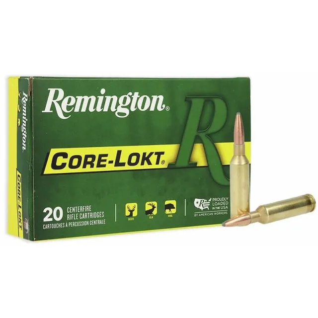 Buy Remington Ammunition 29049 Core-Lokt Hunting 6mm Creedmoor 100 gr Pointed Soft Point (PSPCL) 20 Rounds online