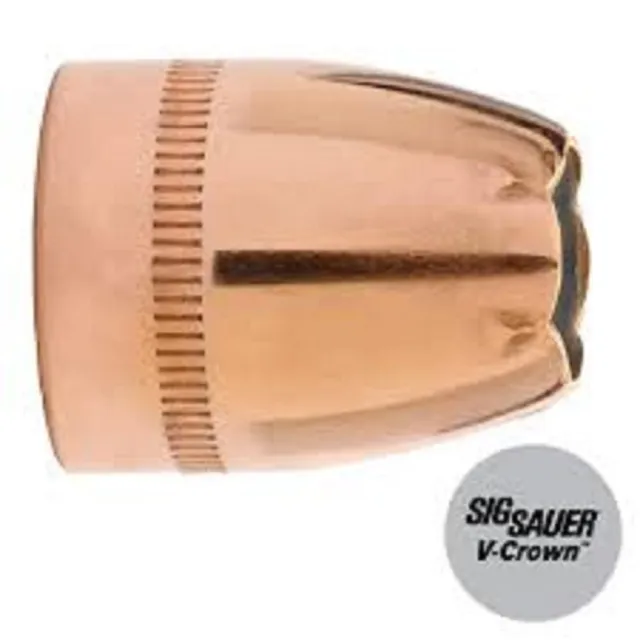 Sierra Bullets 9820 .45 Cal 200GR JHP V-Crown 100CT - Sierra Bullets - 45 CALIBER