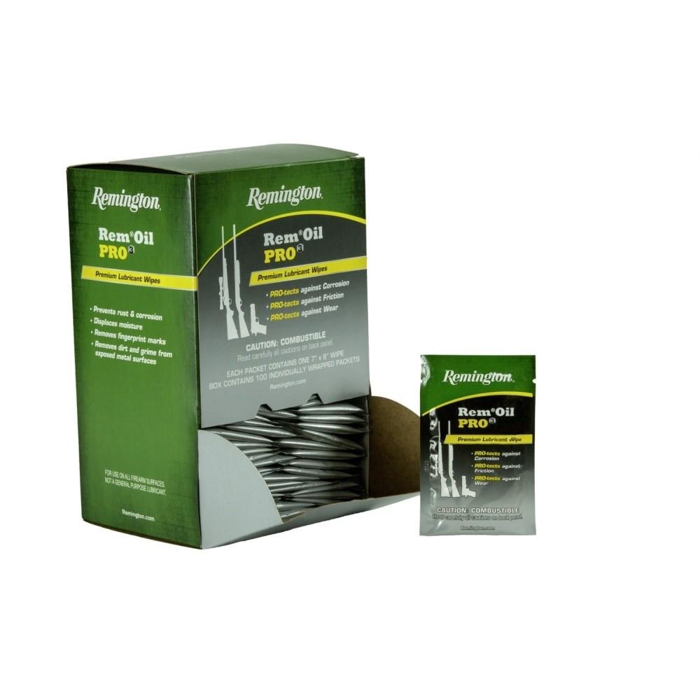Buy Remington Pro3 Premium Lubricant & Protectant Individual Wipes Box 100/ct online