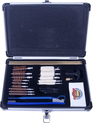 Winchester UGC-56C .22 Cleaning Kit Aluminum Case 30-Piece Set - Gunmaster - .22 and larger