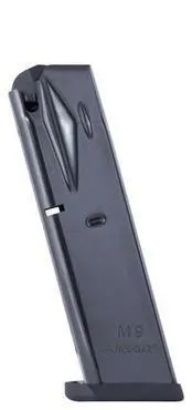 Buy Mec-Gar MGPB9210B Beretta 92FS/M9 9mm 10-Round Blued Steel Magazine online