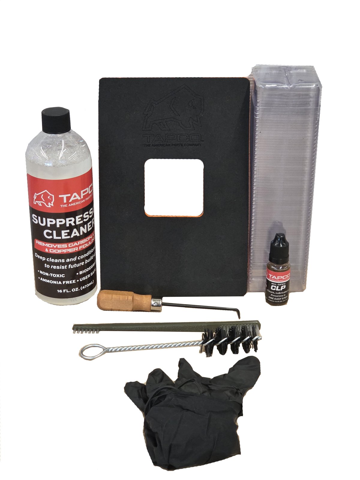 Buy Tapco TAP22121 Suppressor Cleaning Kit Stainless Brushes online