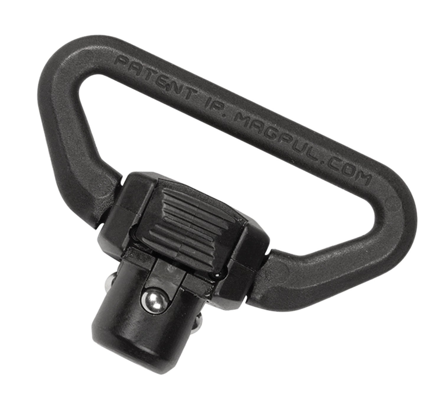 Magpul MAG543 QDM Sling Swivel, Heavy Duty QD, 1-1/4" Loop, Black - Magpul Industries - 1.25"