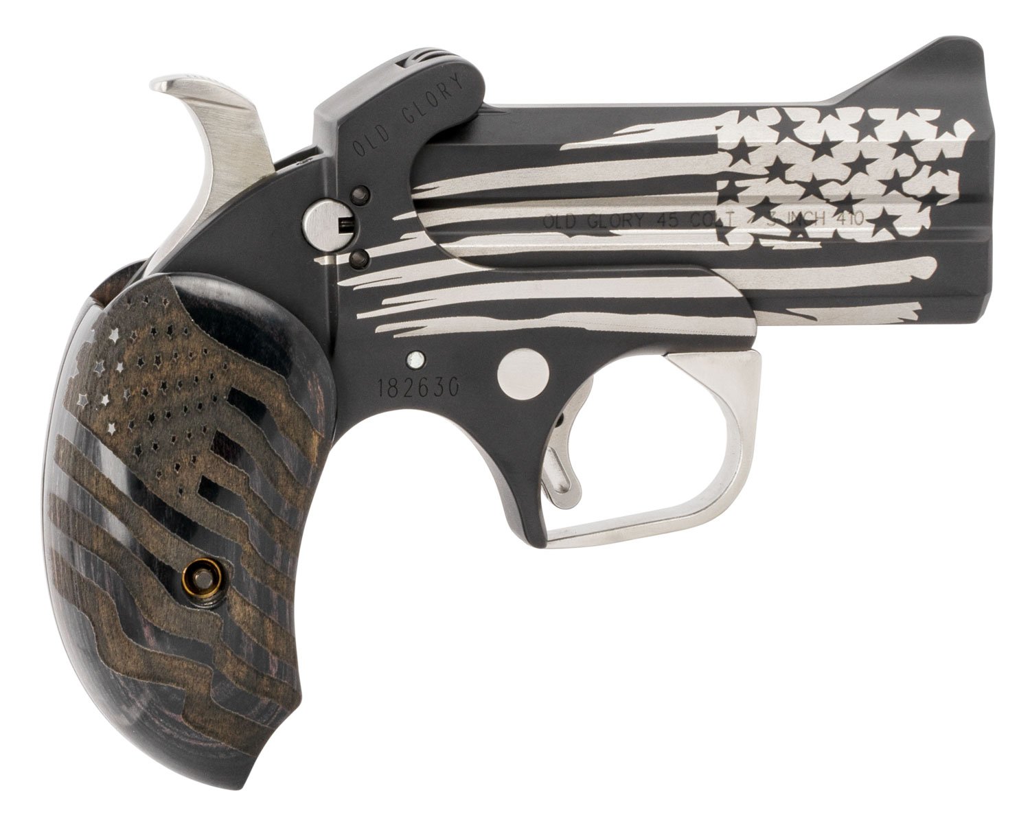 Bond Arms BAOG Old Glory 45 Colt (LC) BAOG-BLK-45410 - Bond Arms, Inc. - 45 Colt (LC)