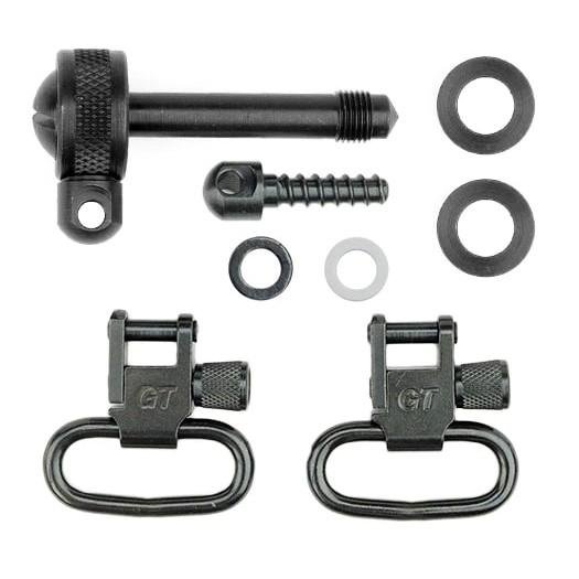GrovTec US Remington 7400 Rifle Locking Swivel Set Black - Grovtec