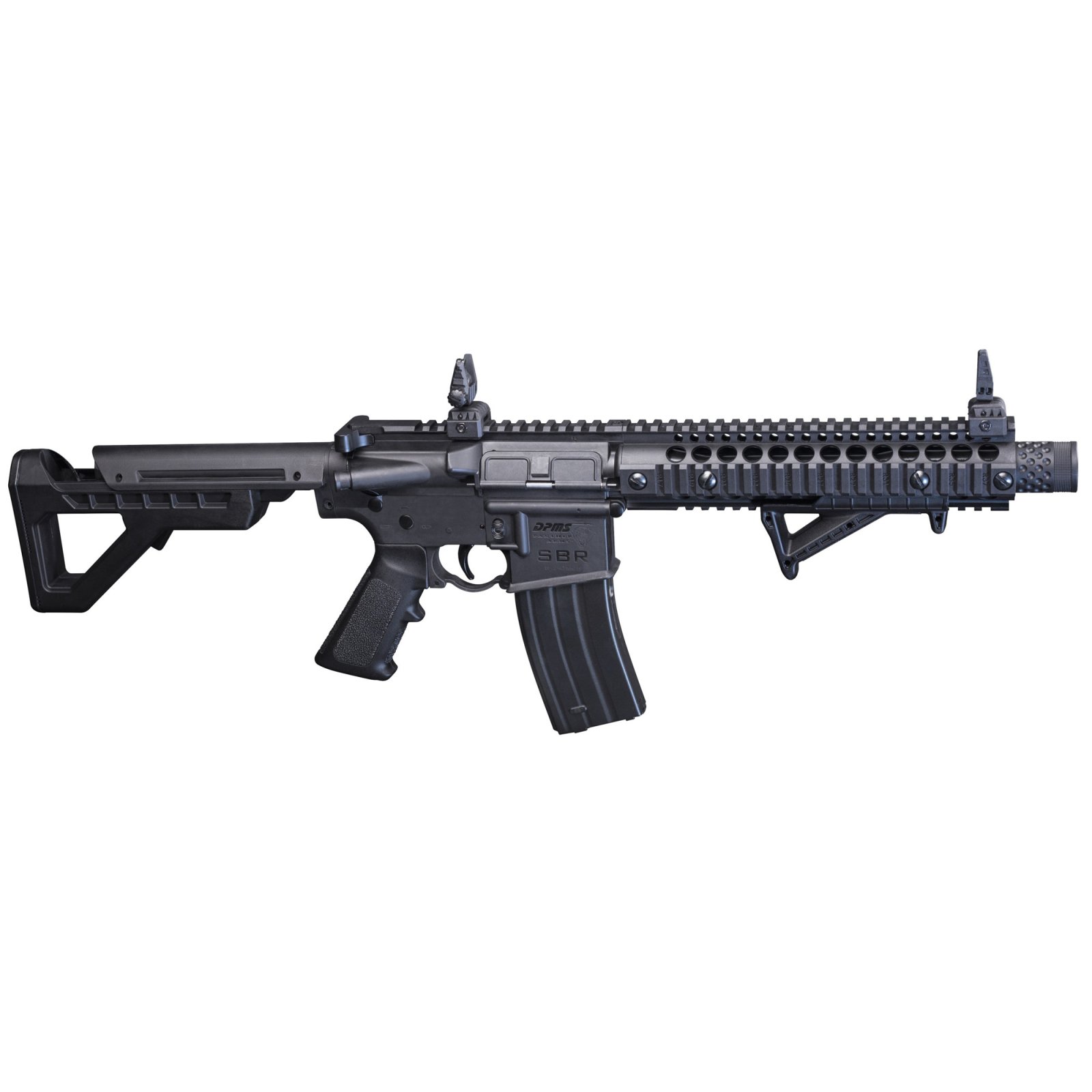 Crosman DSBR DPMS SBR Air Rifle Black BB Gun 430fps - Crosman - 177 CALIBER