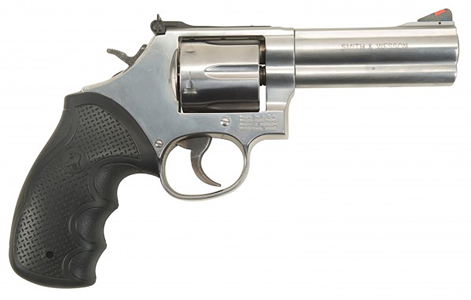 Lyman 02478 Diamond Pro Black Rubber Grips for S&W J Frame with Round Butt - Pachmayr