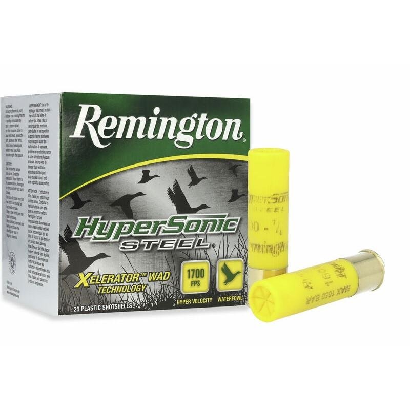 Remington HyperSonic Steel 20 Gauge 3 In 7/8 oz #2 Shot 25 Rounds - Remington Arms Company, LLC - 20 Gauge