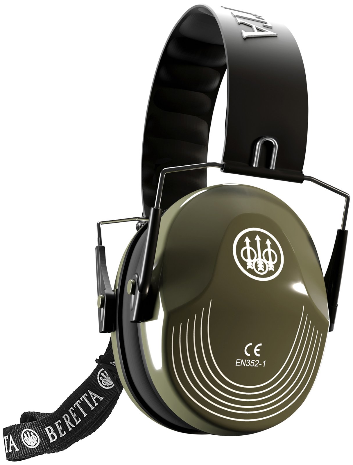 Beretta Safety Pro Earmuffs 25dB Green/Black CF1000000207SS - Beretta