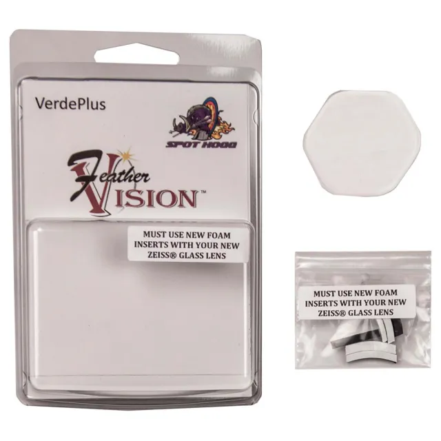 Feather Vision FV-FL-1020CL-C Verde Plus Lens Spot Hogg 2X Zeiss Glass - Feather Vision